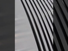 เครื่องบดพลาสติกป้องกันกระจกบาง มีคุณสมบัติที่ยั่งยืน