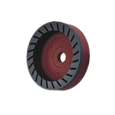 D150mm ภายในฟันยางหมุนกล่องรูปร่างกระปุกหมุนบดเพชรต่อเนื่องสําหรับเครื่องบดกระจก