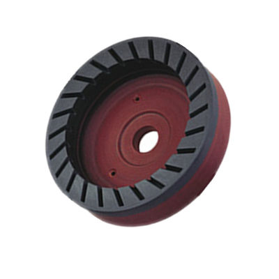 D150mm ภายในฟันยางหมุนกล่องรูปร่างกระปุกหมุนบดเพชรต่อเนื่องสําหรับเครื่องบดกระจก