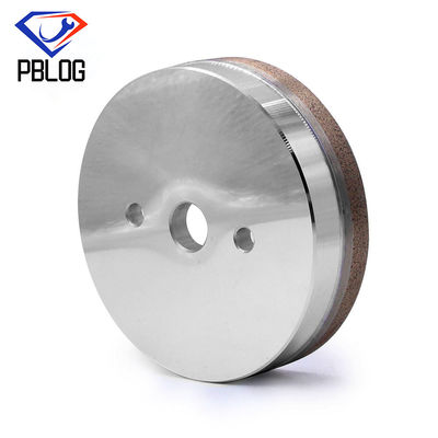 PBLOG Cup Shape Continue Diamond Grinding Wheel สําหรับเครื่องบีเวลลิ่งกระจก