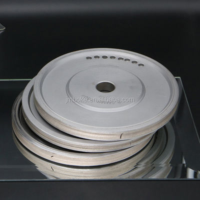 รูปแบบ V D175 * 4MM วงล้อบดเพชรสําหรับการเคลือบขอบกระจกเร็ว