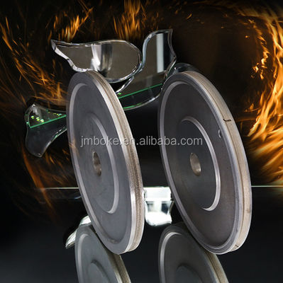 รูปแบบ V D175 * 4MM วงล้อบดเพชรสําหรับการเคลือบขอบกระจกเร็ว
