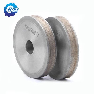 Boke Wholesale 150mm 6in Diamond V Shape Grinding Flat Diamond Glass Beveling Wheel ขนาด 150 มม. ขนาด 6 นิ้ว