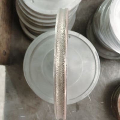 80MM Grit ปรับปรุงล้อเข็มเพชรสําหรับเครื่องแปรรูปกระจก