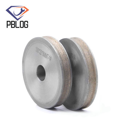 ล้อบดเพชรขอบเรียบ สําหรับเครื่องจักร CNC การประมวลผล กระจกขอบ