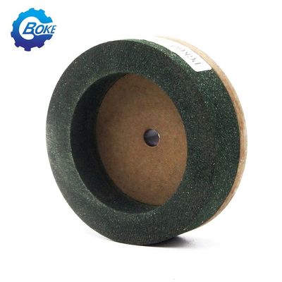 ผลงานดี สีเขียว รูปแบบถ้วย 150mm Bk ล้อเลียนสําหรับเครื่อง edging