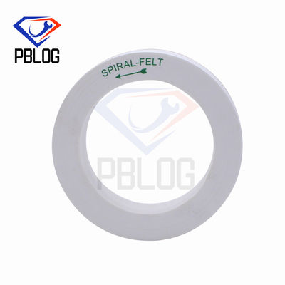 PBLOG เครื่องเคลือบขอบบีฟล์ ล้อเคลือบผ้าใบสีขาว ล้อเลื่อย
