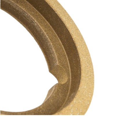 BK46 BK60 โปรไฟล์เล่ห์ล้อ เครื่องมือการแปรรูปแก้ว 150x25x100mm สําหรับเครื่องบด