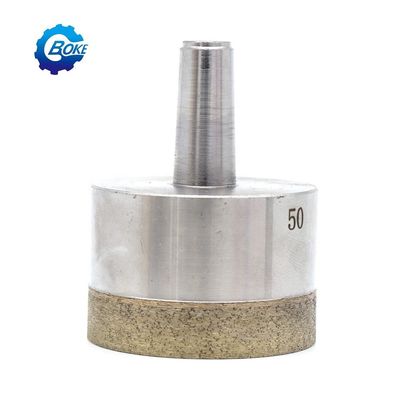 15pcs Diamond Hole Saw Drill Bit Set for Glass Ceramic Tile Machining Cutting Tool เงินและเจาะรู 3-42 มิลลิเมตร