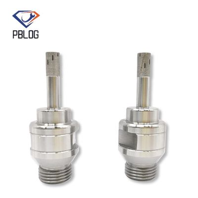 150mm ความยาวการทํางานหลุมเจาะเพชรหลุมเจาะเจาะเจาะเจาะสําหรับกระจกหินมาร์บูล