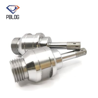 150mm ความยาวการทํางานหลุมเจาะเพชรหลุมเจาะเจาะเจาะเจาะสําหรับกระจกหินมาร์บูล