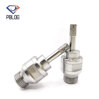 150mm ความยาวการทํางานหลุมเจาะเพชรหลุมเจาะเจาะเจาะเจาะสําหรับกระจกหินมาร์บูล