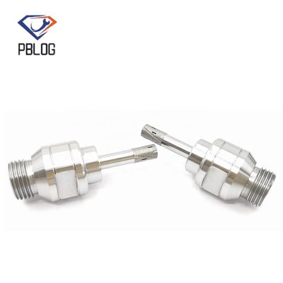 150mm ความยาวการทํางานหลุมเจาะเพชรหลุมเจาะเจาะเจาะเจาะสําหรับกระจกหินมาร์บูล