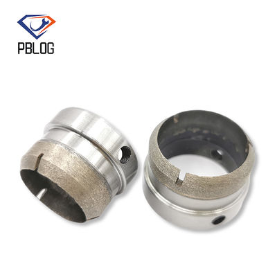 PBLOG ชุดการเจาะหินเพชรแบบเปลือกเปลือกปิดเครื่องมือฮาร์ดแวร์แก้ว