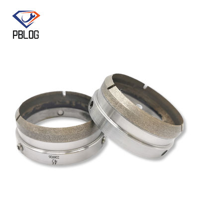 PBLOG ขายร้อน ช่องว่างชุด chamfering เพชรเจาะ chamfering ครอบเครื่องมือเครื่องจักรแก้ว