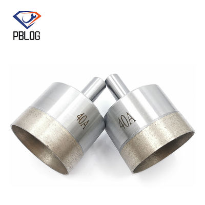 PBLOG บีทเจาะเพชรสําหรับการประมวลผลรูแก้ว เครื่องมือเครื่องจักรแก้ว เครื่องมือตัดแก้ว