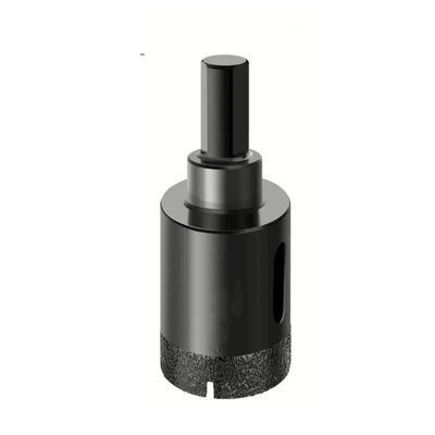 Hexagon Shank Hole Saw Vacuum Brazed Diamond Core Drill Bit สําหรับการเจาะมาร์บอร์เซลีนเซรามิก