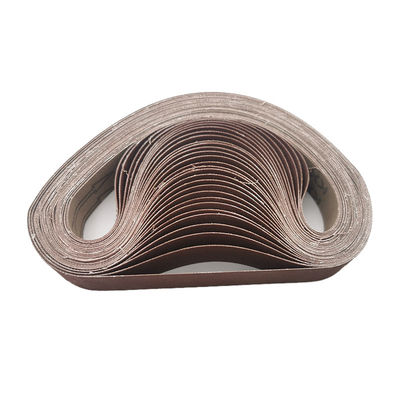 ODM ชิ้นส่วนเครื่องจักรแก้ววงแหวนโลหะเจียรสายพาน Abrasive