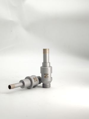 Shank Coring Glass Drill Bits กระบวนการพ่นทราย / การเผาผนึก Frosted Texture