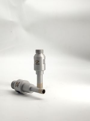 Shank Coring Glass Drill Bits กระบวนการพ่นทราย / การเผาผนึก Frosted Texture