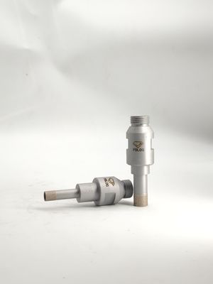 Shank Coring Glass Drill Bits กระบวนการพ่นทราย / การเผาผนึก Frosted Texture