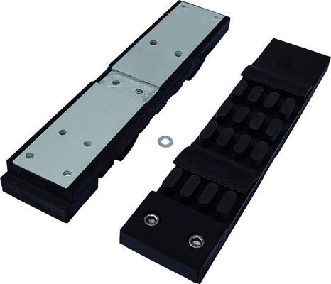 GBM-JB ชิ้นส่วนเครื่องจักรแก้ว Beveling Clamping Plates ด้านหน้าและด้านหลัง