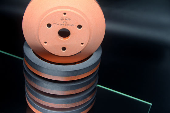ใบเจียรเพชรเรซิ่นสีส้ม ชามแก้ว ความเร็ว 2800RPM