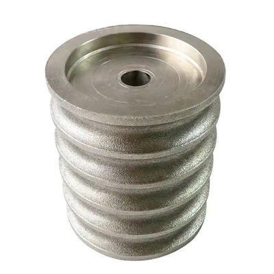 หินเจียรอุตสาหกรรมแบบไม่สม่ำเสมอ Electroplating 120 Grit หินเจียร