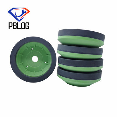 Boke 150mm Bowl Shape ล้อขัดเรซิ่นแบบต่อเนื่องพร้อมแจ็คเก็ตกันน้ำสำหรับเครื่อง Beveling