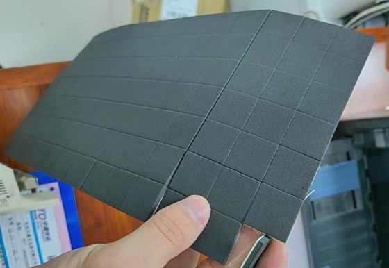 EVA Self Adhesive Cork Pads 18*18*3mm เครื่องแยกกระจกสําหรับเก็บกระจก