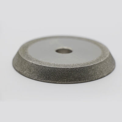 75/100/150/200mm กว้าง Electroplate เครื่องบดล้อที่มีการผูกผูกผ่า