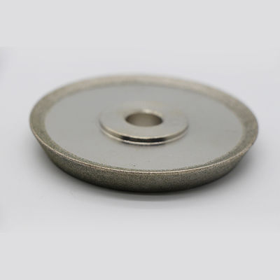 75/100/150/200mm กว้าง Electroplate เครื่องบดล้อที่มีการผูกผูกผ่า