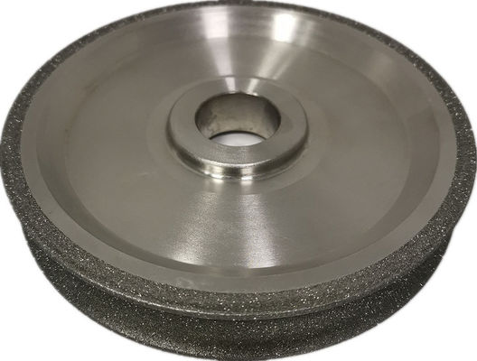 วงล้อบอนด์เรซินเพชรบด 75-200 มม กว้าง Electroplate วงล้อ 400-700 Grit