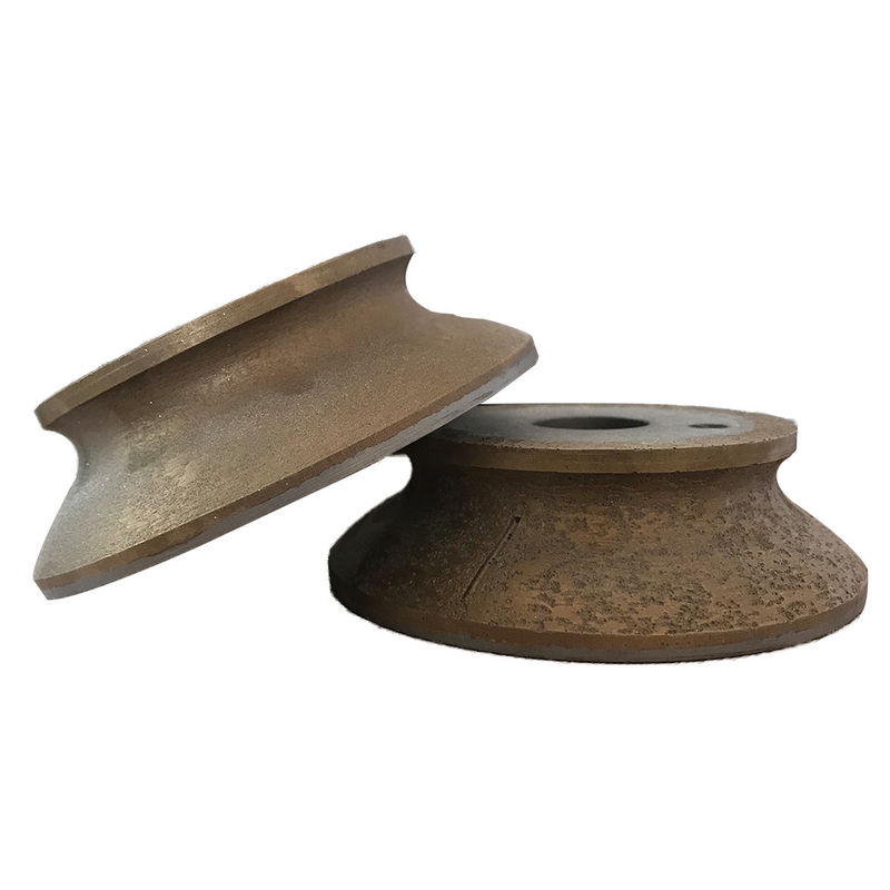 ผลิตเอง D175 Duckbill OG 9MM ความกว้าง ล้อบดเพชรสําหรับแก้วและหิน
