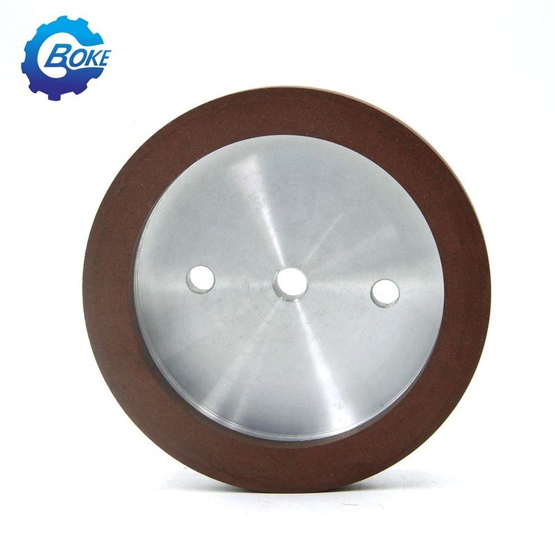 BOKE CBN Red Cup Resin Bond Diamond Grinding Wheel สําหรับเครื่องตัดรูปร่าง