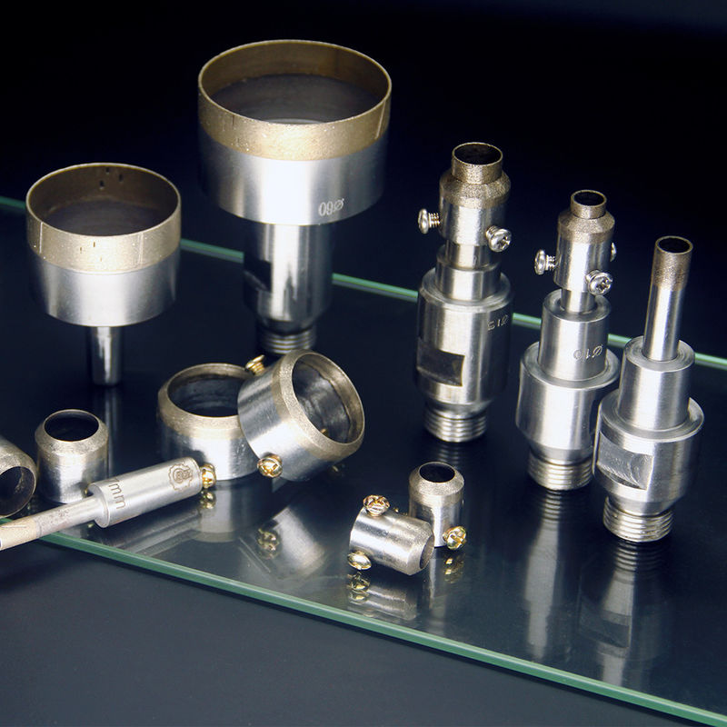 ของแท้และ 100% ของแท้ กล๊าสเพชรเจาะกับ countersinks ราคาโรงงาน custom made