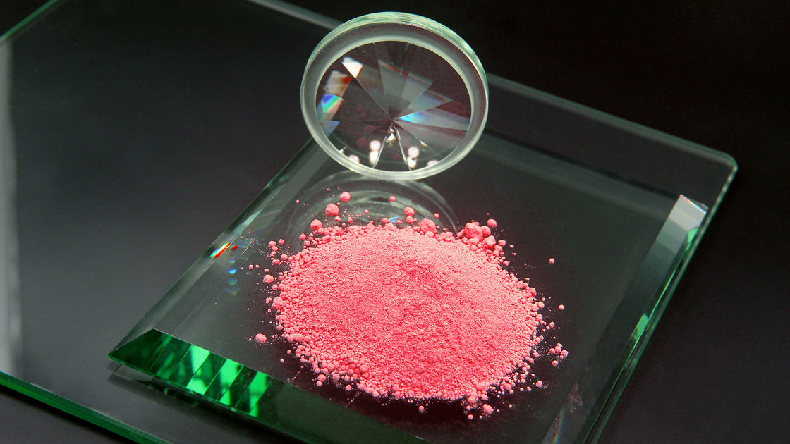 ผงขัดกระจกจากซีเรียม Cerium Oxide Red Color Powder OBM