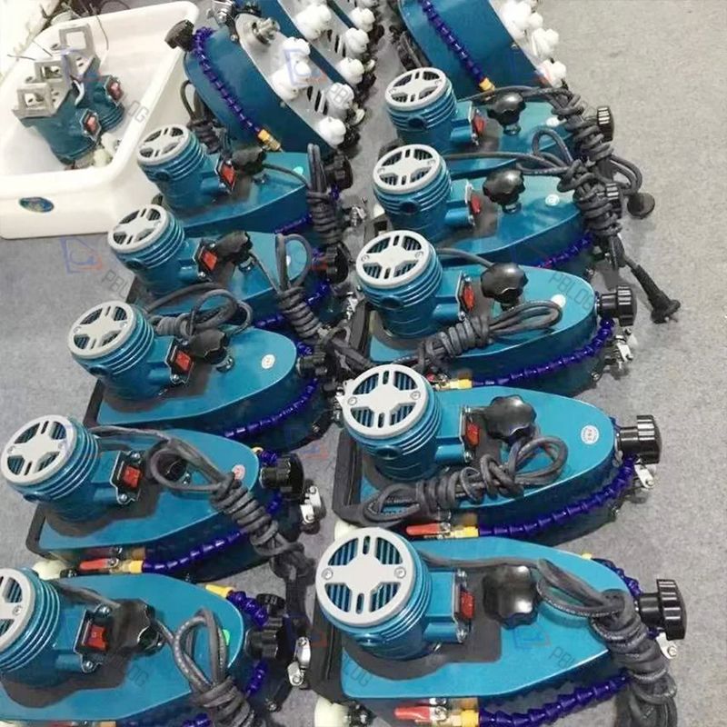 ขึ้นอยู่กับล้อ เครื่องตัดแก้ว 220V โวลเตชั่นสําหรับความหนาการประมวลผล 3-19 มม